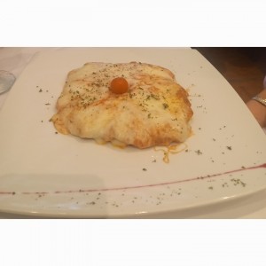 Milanes de Filete de Res a la Parmigiana