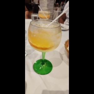 gin tonic con naranja