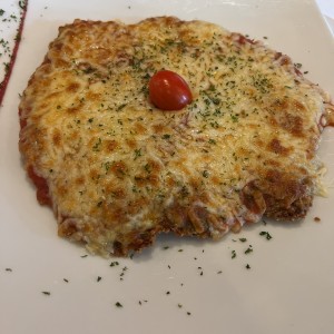 Milanesa de Filete de Res a la Parmigiana