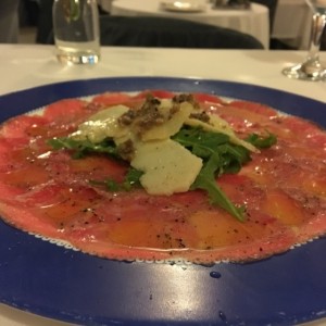 carpaccio de res