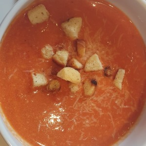 Crema de Sandia con Tomate