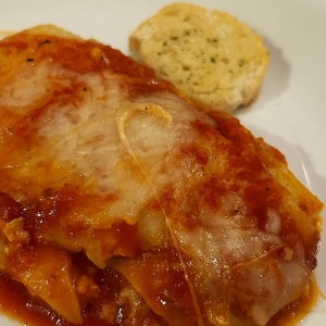 Lasagna de pollo