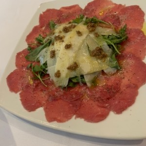 carpaccio de carne 