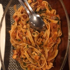 pasta con langosta