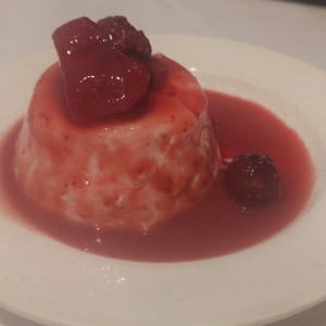 Panacotta de Frutos Rojos