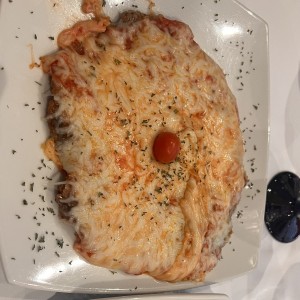 Milanesa de Filete de Res a la Parmigiana