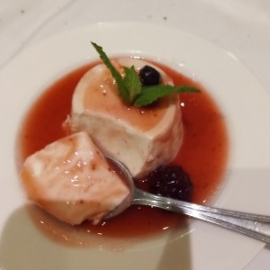 Panacotta de Frutos del Bosque