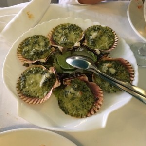 conchuelas gratinadas