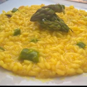 Risotto con Esparragos