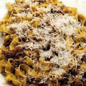 Tagliatelle al Ragu de Conejo 