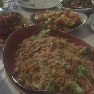 Arroz, Camarones y Mongolian