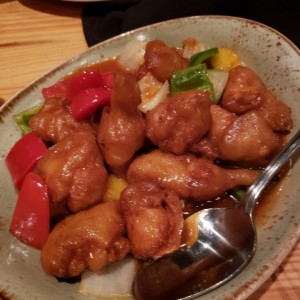 sweet and sour chicken