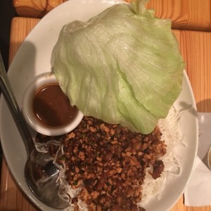 Chicken Lettuce Wrap