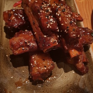 costillas BBQ