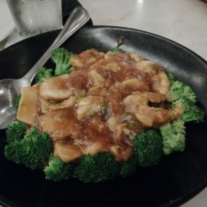 Ginger Chicken with Broccoli