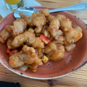 Sweet and sour pork 