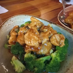 Ginger Chicken with Broccoli