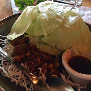 lettuce wrap de pollo