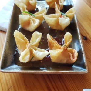 Hand Folded Crab Wontons