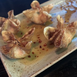 Hand -Folded Crab Wontons