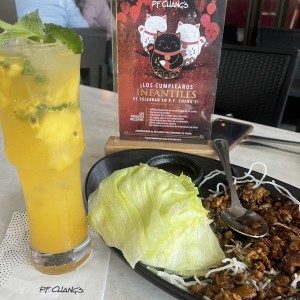 Virgin Dragon Sake y Chang?s Lettuce Wraps