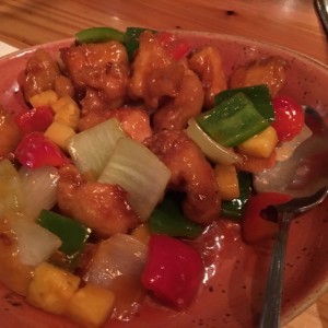 sweet and sour chicken