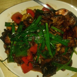 Wok charred beef