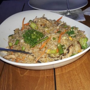 Fried rice with veggie 