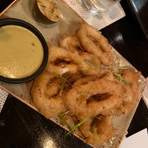 Entradas - Tempura Calamari