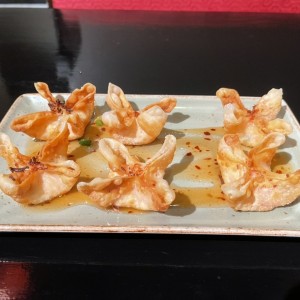 Hand -Folded Crab Wontons