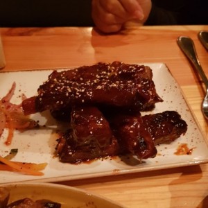 costillas BBQ