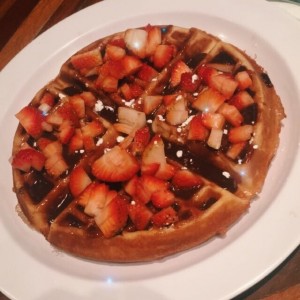 waffles von nutella