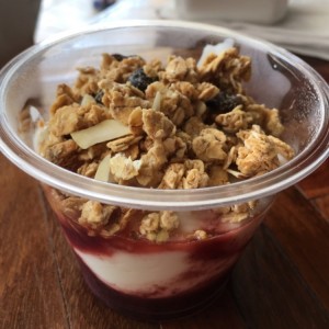 Parfait con granola