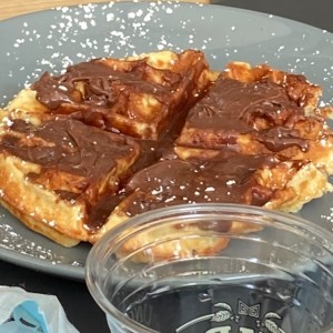 Waffle de Nutella 