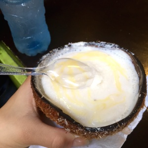 Helado de coco