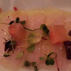 Tiradito de Corvina