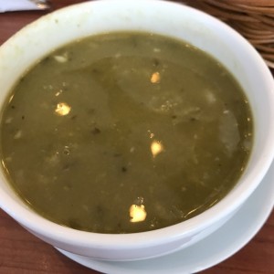 sopa de arvejas 