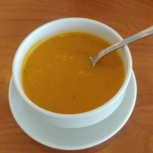 sopa de zapallo