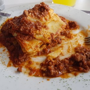 lasagna de carne