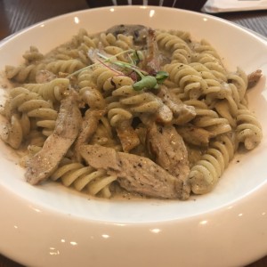 Fusili al Tartufo con extra de Pollo