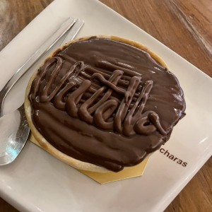 Pie de nutella