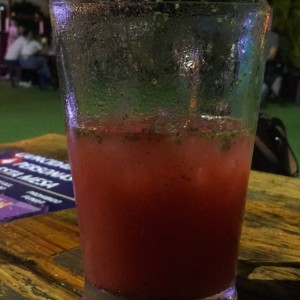 Jarra de mojito de fresa