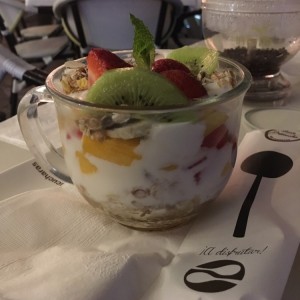 granola con frutas 