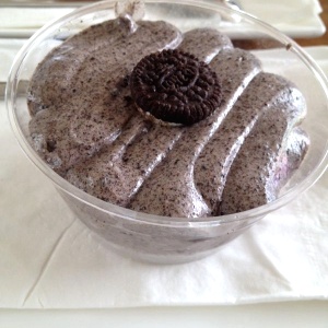 Mousse de oreo