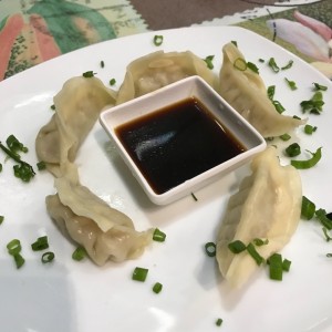 gyozas de puerco