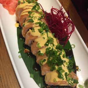 roll salmon