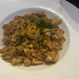 Yakimeshi solo pollo