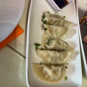 Tentadoras Entradas - Gyozas de Pollo