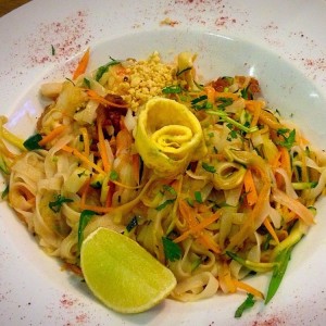 Pad Thai de Mariscos 