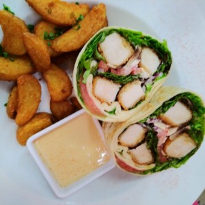 Wrap de Pollo Thai